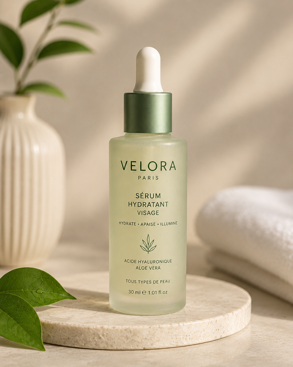 Sérum Hydratant Visage VELORA