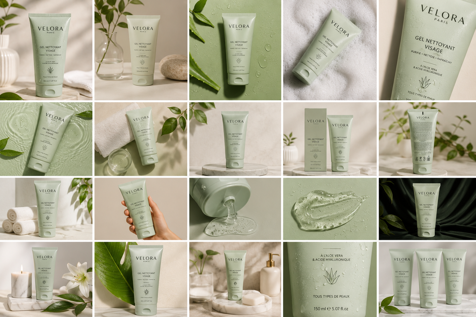 Gel Nettoyant Visage VELORA