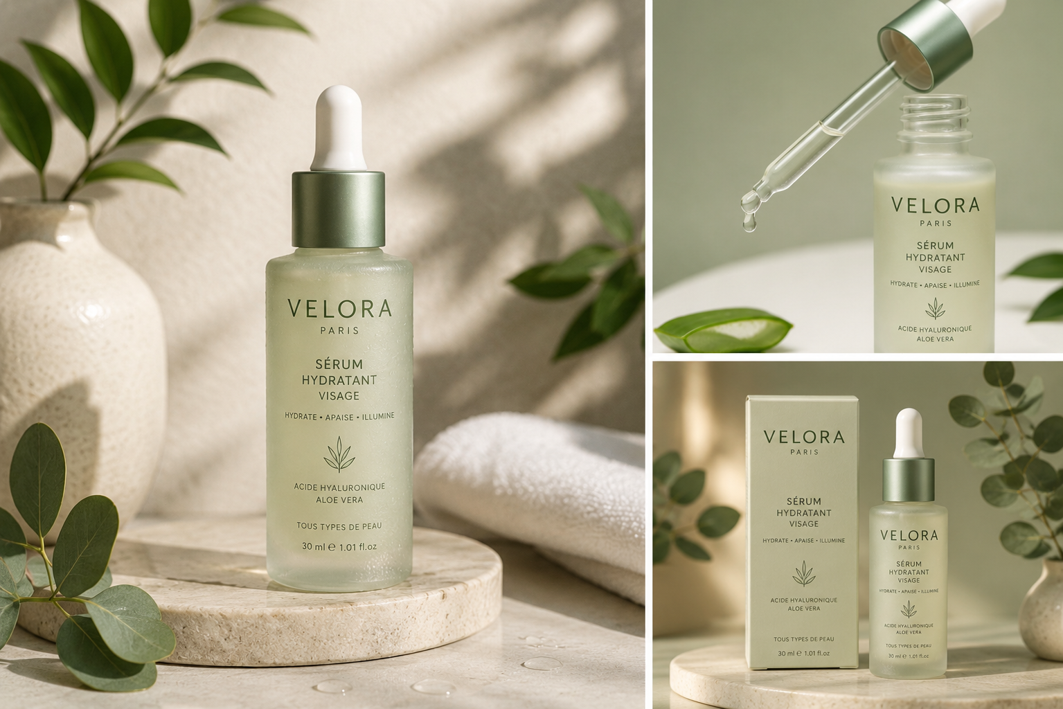 Sérum Hydratant Visage VELORA