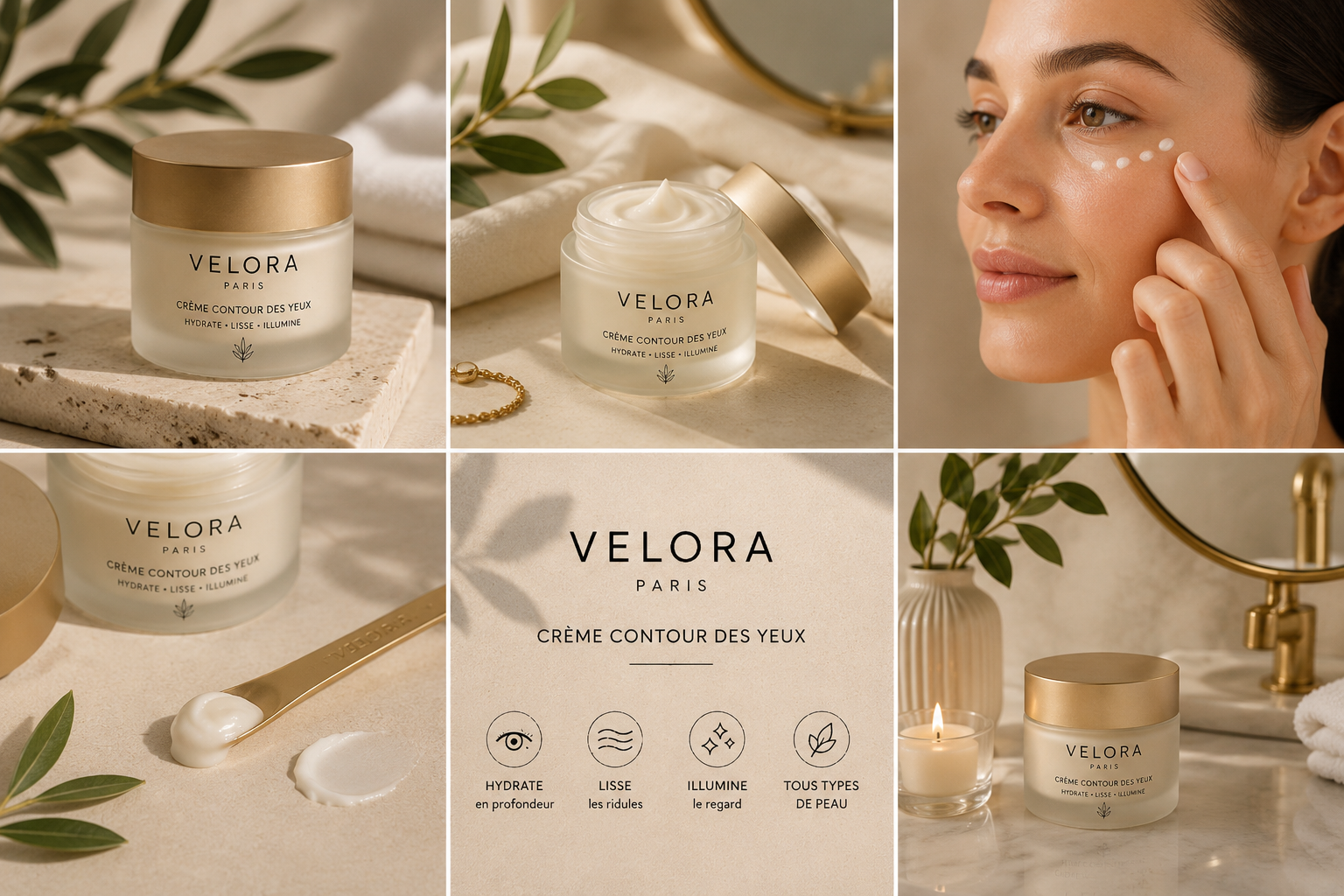 Crème Contour des Yeux VELORA