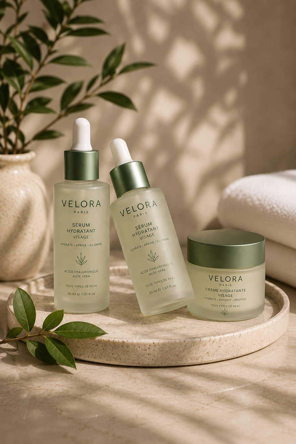 Sérum Hydratant Visage VELORA
